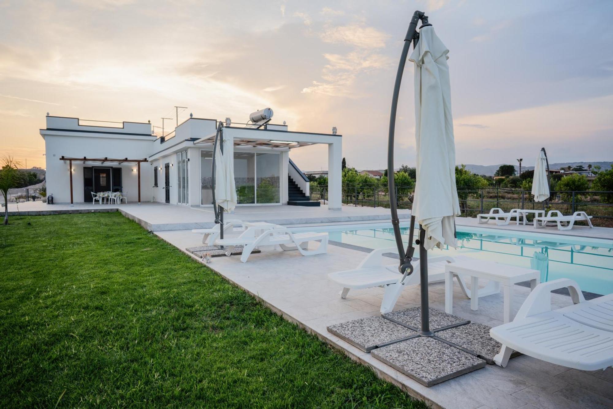 Villa Gallieco Noto Esterno foto