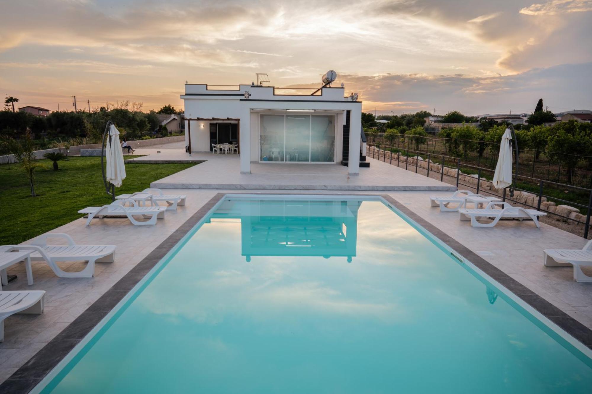 Villa Gallieco Noto Esterno foto